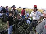 Meeting the Southern artillerists
