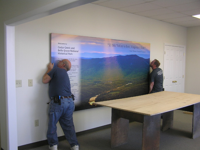 Exhibit install-lobby
