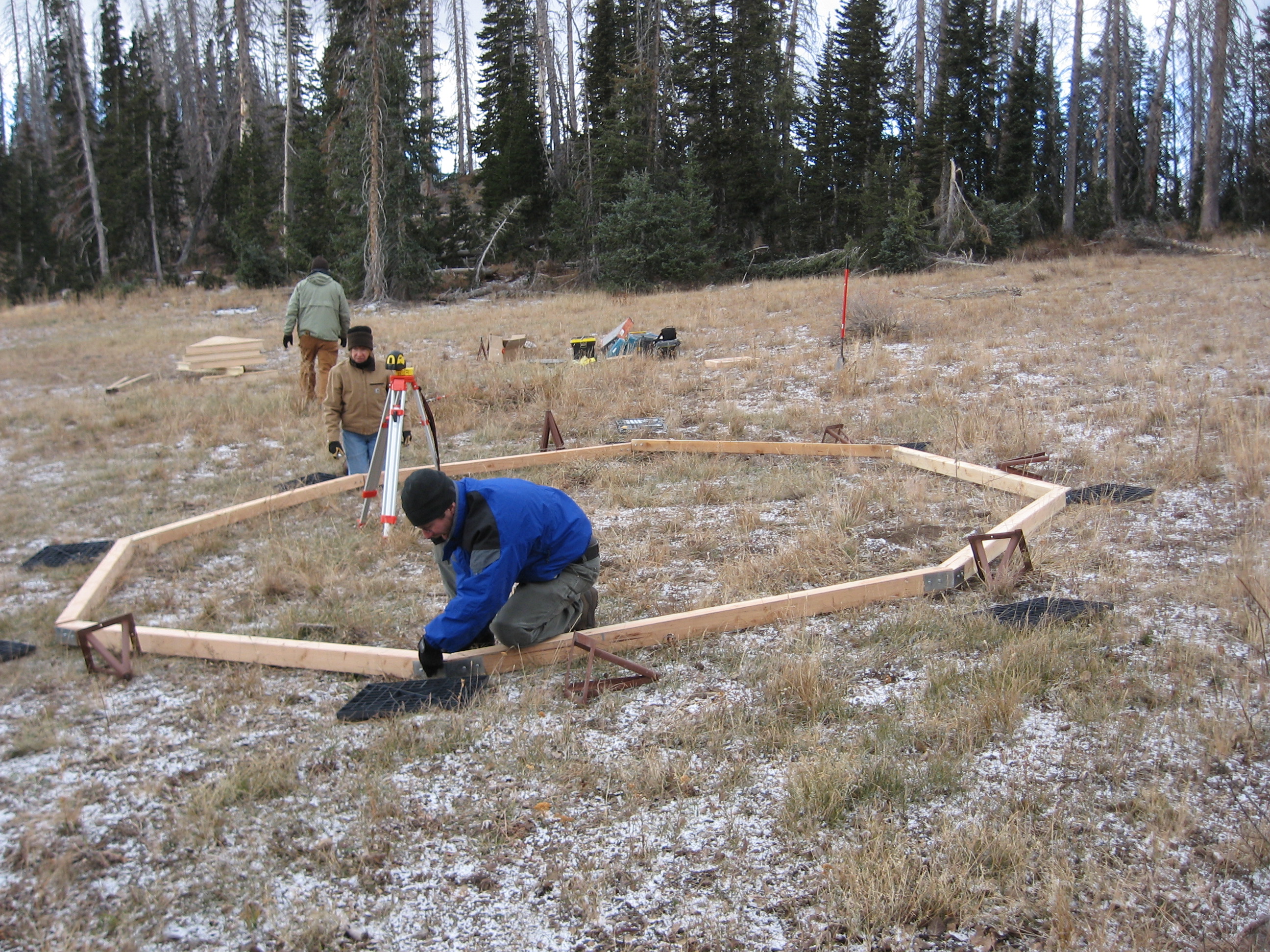 Preparing the base