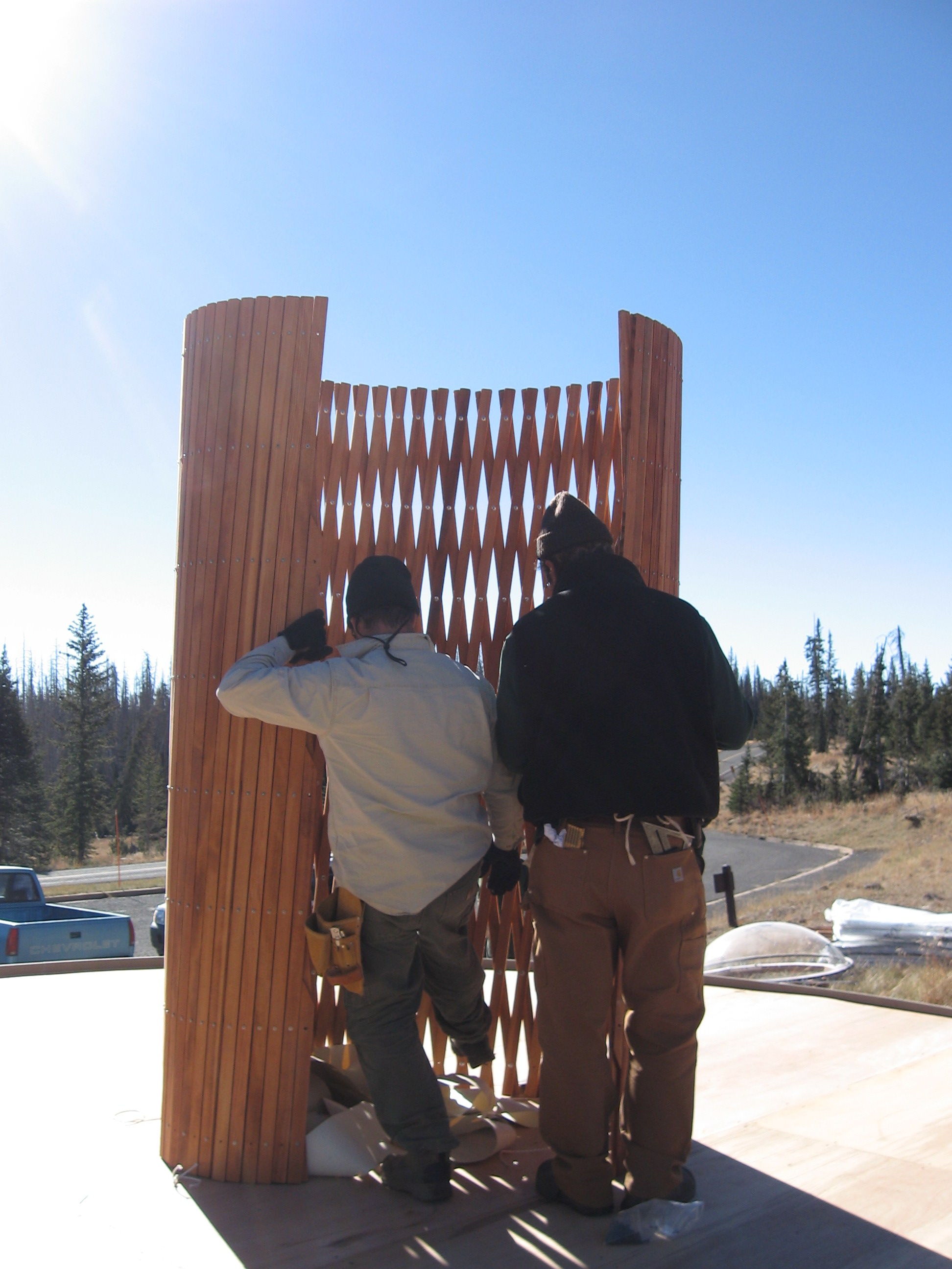 Setting up the latticework