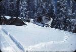 SnowCat on Cedar Breaks Lodge Roof