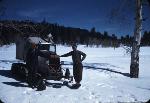 Snowmobile at Cedar Breaks--Mar 1949
