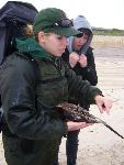 Ranger with Crab