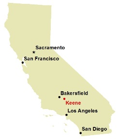 Directions - CÃ©sar E. ChÃ¡vez National Monument (U.S. National ... - CÃ©sar E. ChÃ¡vez National Monument 29700 Woodford-Tehachapi Road Keene,   CA 93531. By Car. From Los Angeles (coming from the south): Take I-5 NorthÂ ...