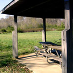 Picnic Pavilion at Abbotts Bridge - Photo by Matt Harr