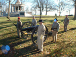 Artillery Demonstrations at Point Park on top of historic Lookout Mountain.