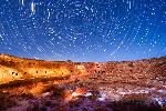 Casa Rinconada with star paths