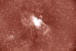 Photo of M16, Eagle Nebula H-alpha