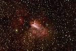 Photo of M17, Swan Nebula