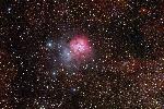 Photo of M20, Trifid Nebula
