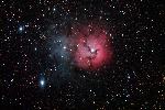 Photo of M20, Trifid Nebula