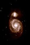 Photo of M51, Whirlpool Galaxy