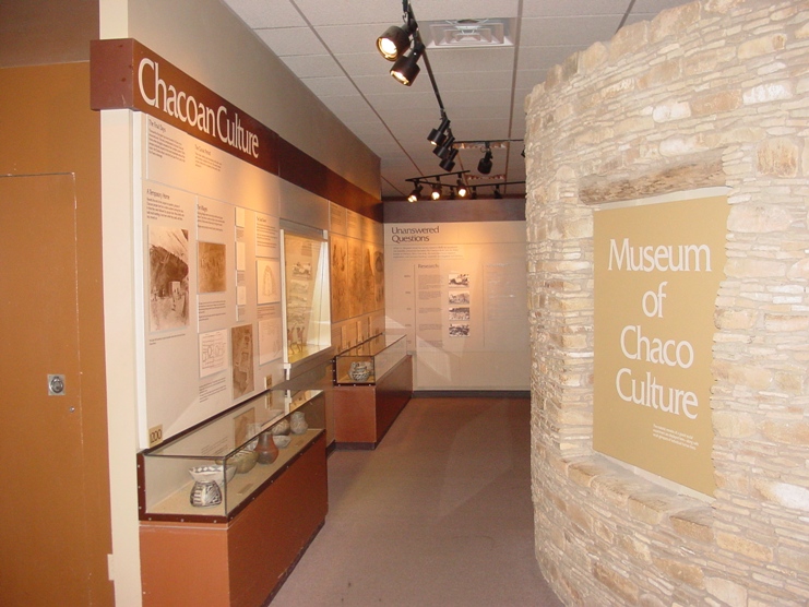 Photo of visitor center museum