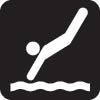 Icon of a diver
