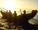 Chumash Paddling Tomol