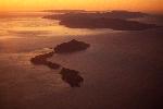 Aerial Channel Islands looking west