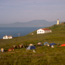 campground, lighthouse, and historic coast guard buildings on anacapa island   timhaufphotography.com