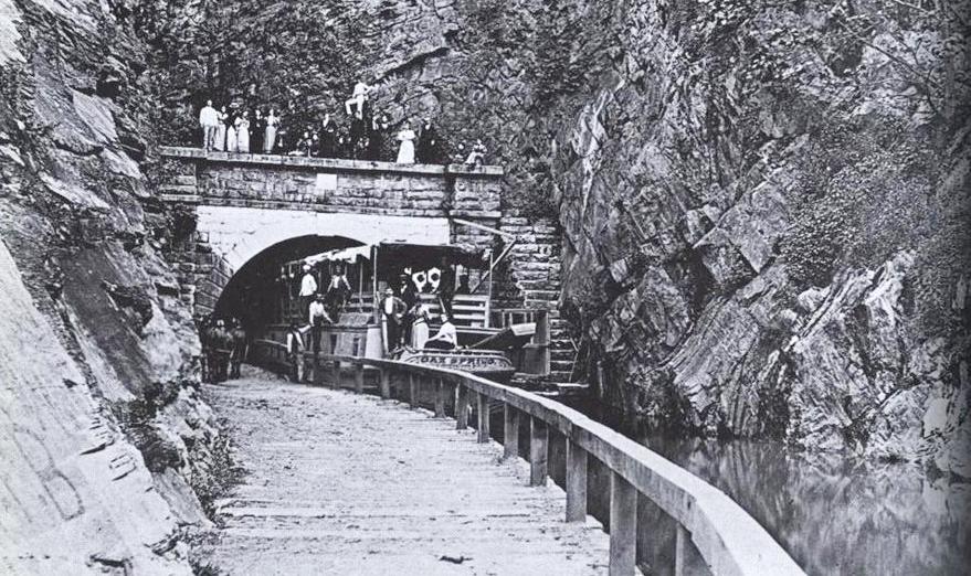 Canal Boat at Paw Paw Tunnel