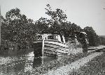 Canal Boat along the towpath