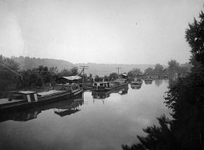 Photo of historic canal