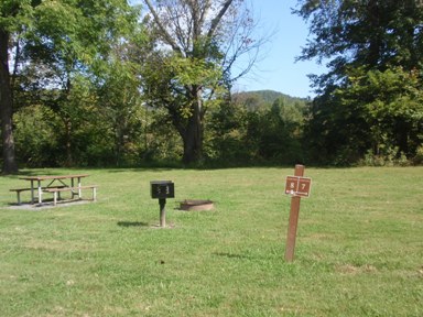 Paw Paw campsite