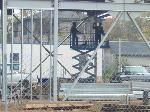 H) Workers constructing steel frame, 11/14/06