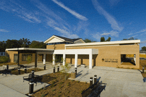Little Rock Central High School Naitonal Historic Site visitor center.