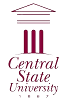CSU Ohio logo showing a building's spire atop lettering.