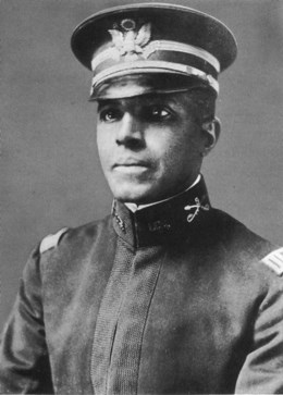 Charles Young portrait in uniform