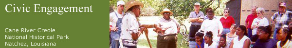 Interpretive Talk at Cane River Creole National Historical Park