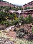 Run off in the canyons