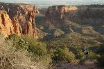 Hiking in Monument Canyon