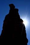 Silhouette of a Monolith