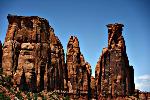 View of the monoliths