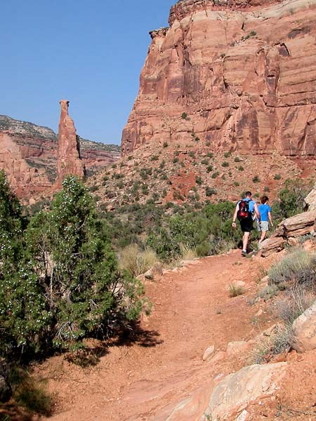 Hiking Lower Monument Canyon Trail
