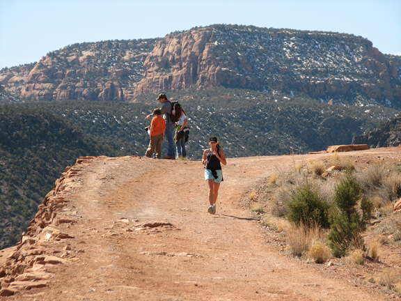 A beautiful day for a hike.