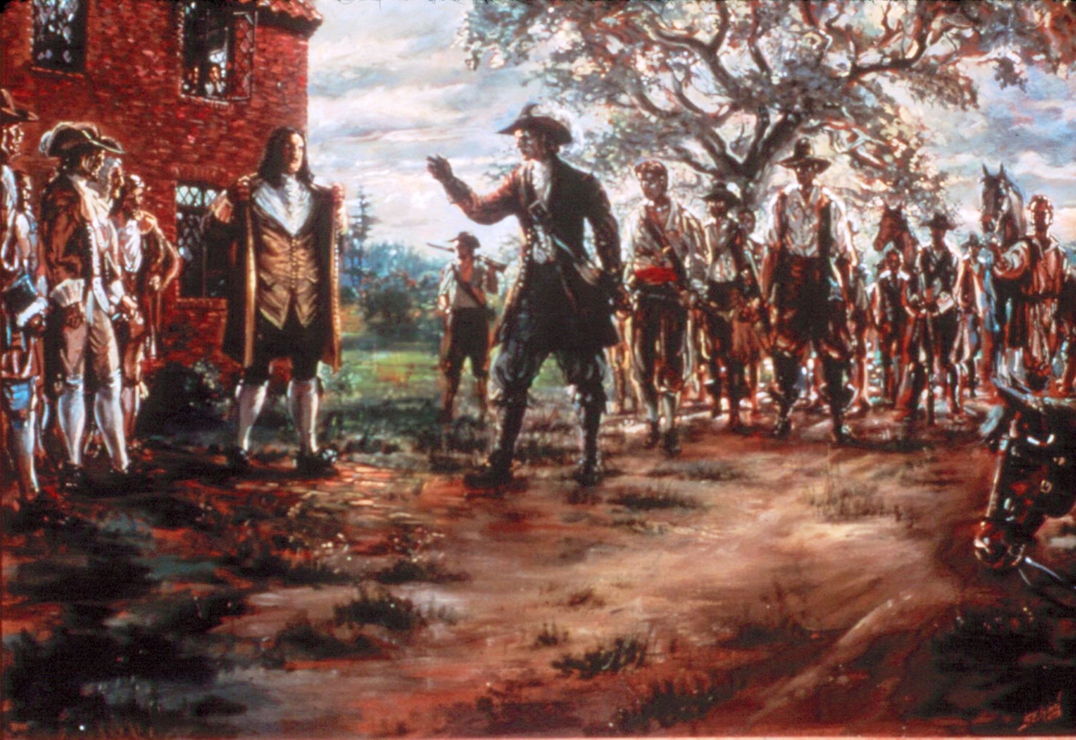 Bacon's Rebellion in 1676