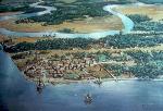 13 - Jamestown About 1614 - Aerial View