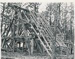 Construction of the Jamestown Glasshouse