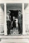 Actress Shirley Temple at the Moore House
