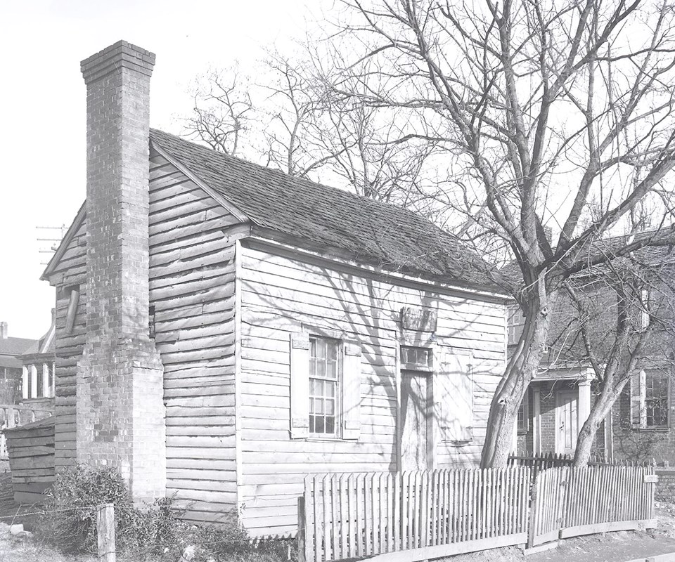 Johnson's Tailor Shop in the 1800s