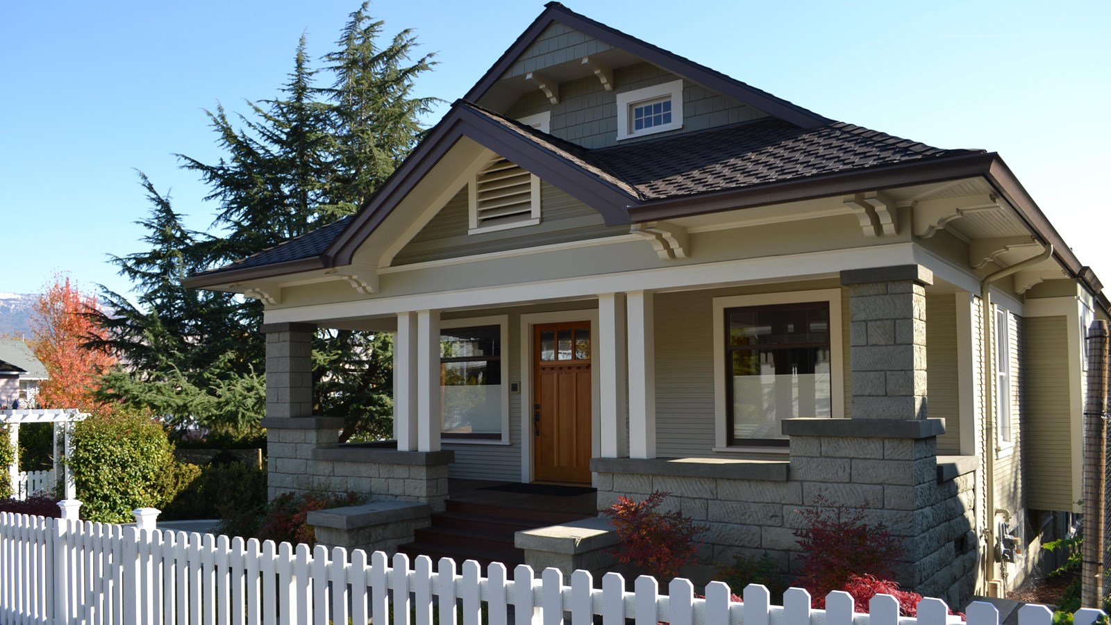 Ranch-style home. 