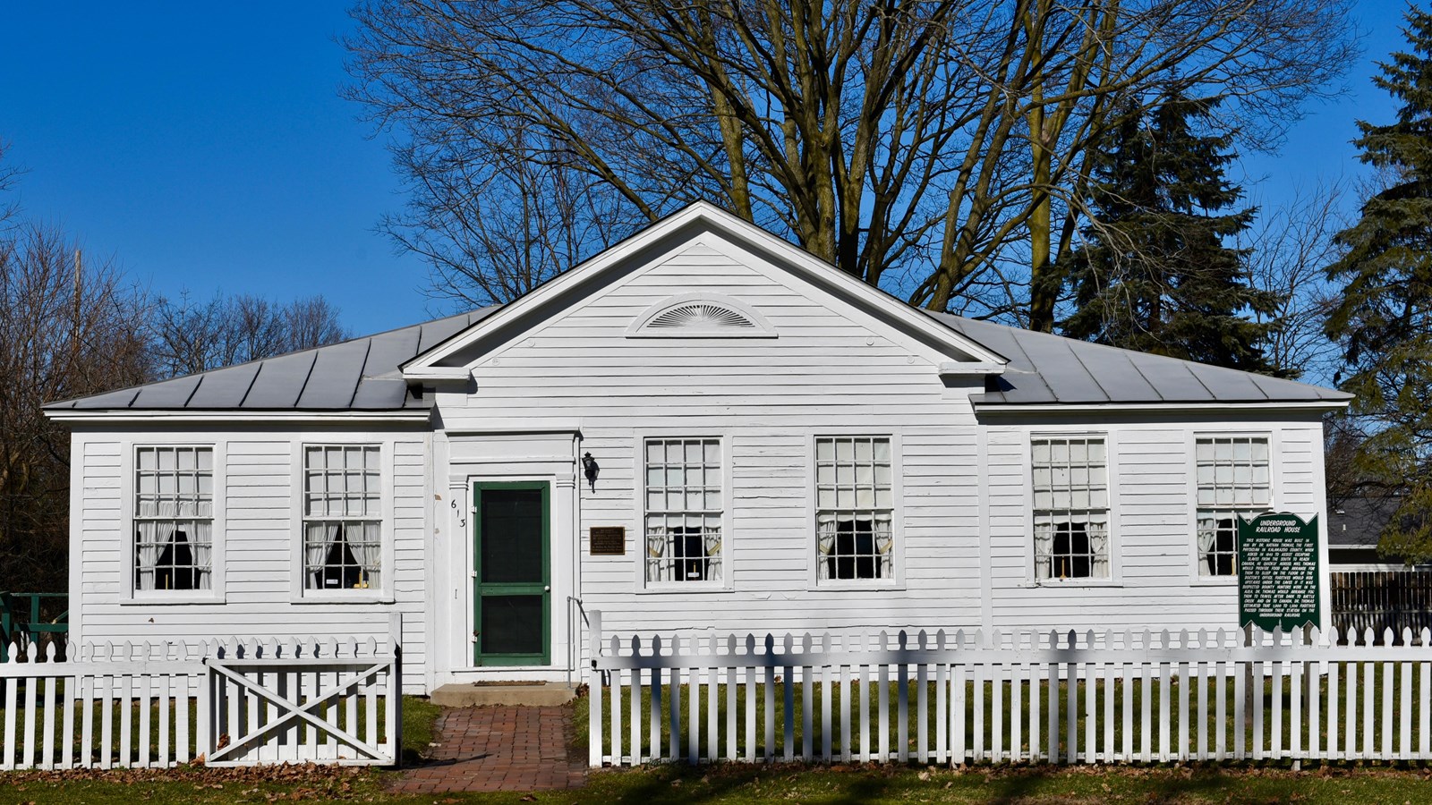 19th century ranch style house. 