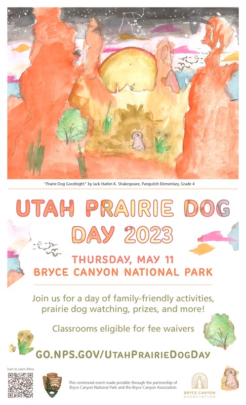 Poster for Utah Prairie Dog Day on May 11