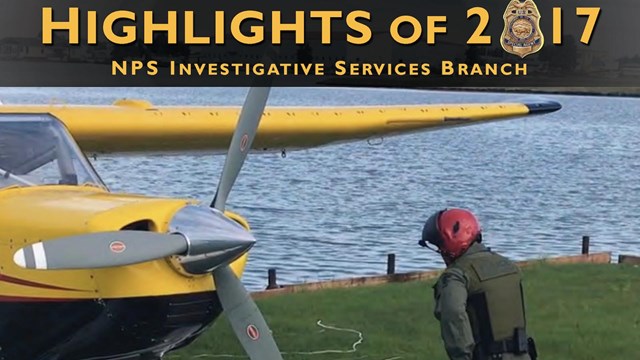 An ISB Special Agent steps onto the pontoon of a seaplane.