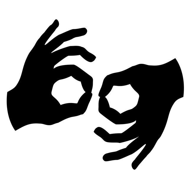 Sign Language Interpretation symbol