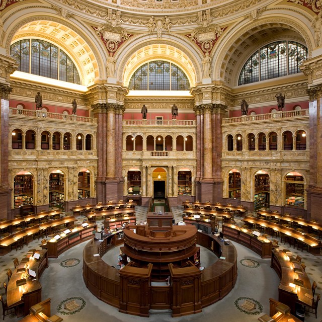 main read room for library of congress