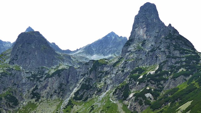 View of Tatra National Park mountains