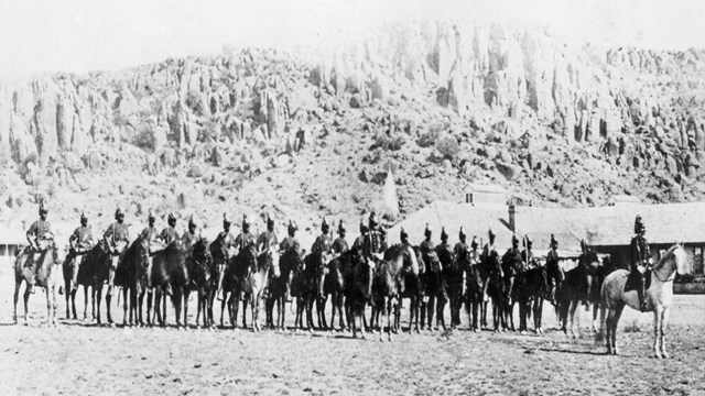 Buffalo Soldiers Mounted