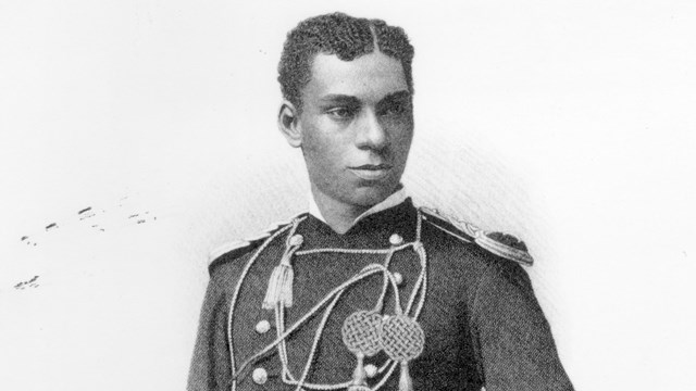 A photo of Second Lieutenant Henry O. Flipper in dress uniform